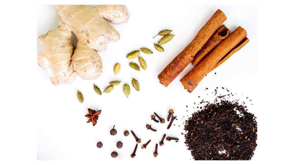 Masala Chai Spices (ginger, cardamom, clove, cinnamon and star anise)