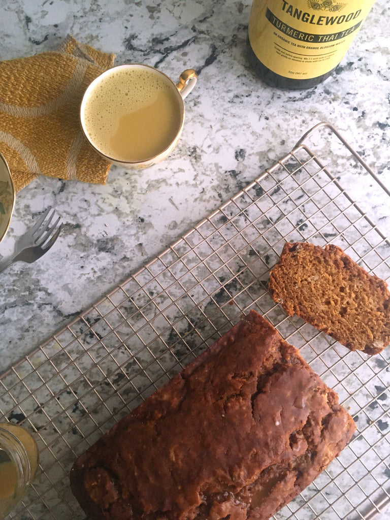 Tanglewood’s Turmeric Thai Tea Loaf Cake